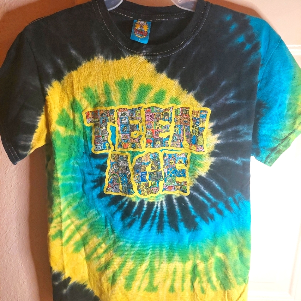 Rare tie dye tee from the brand TEENAGE